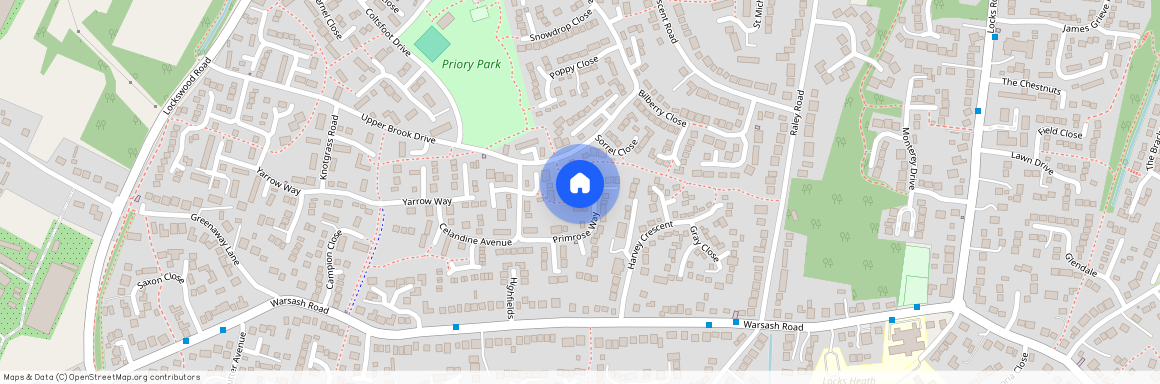 Primrose Way Locks Heath UNFURNISHED