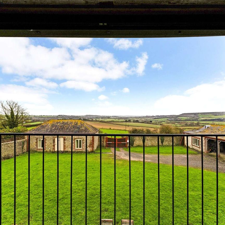 Detached barn conversion with stunning views over the South Downs - Photo 1