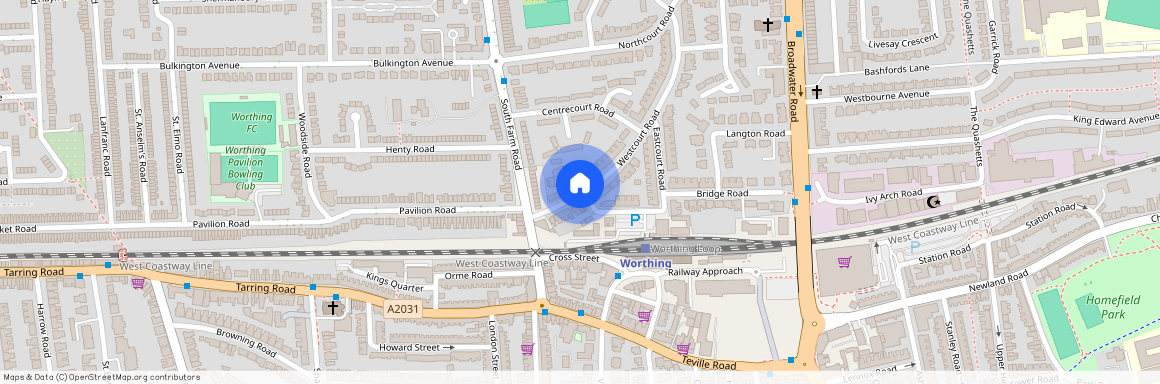 Flat 2, 22 Westcourt Road, West Sussex, BN14 7DQ, Worthing