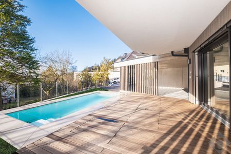 Wohnen im Grünen – Architektenhaus mit Garten, Pool und 125 m² Wohnfläche am Heuberg zur Miete! - Photo 3