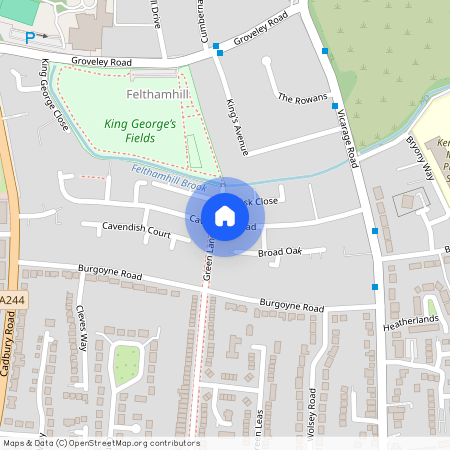 Cavendish Road, Sunbury-On-Thames, TW16