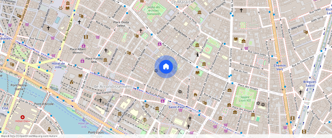 Rue des Rosiers, 75004, Paris