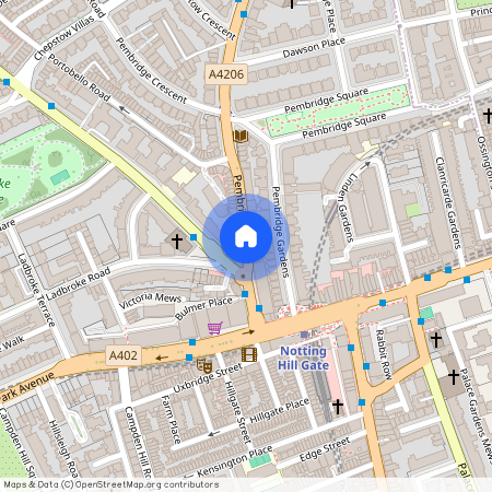 Pembridge Road, Notting Hill, Kensington and Chelsea, London, W11
