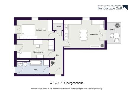 Erstbezug mit weissem Wohnberechtigungsschein - Foto 5