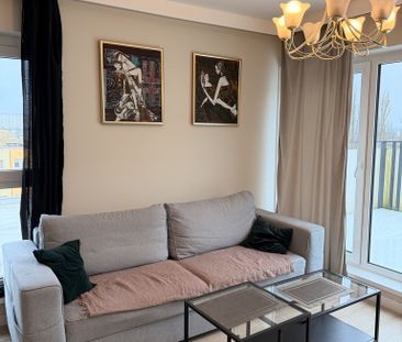 Nowoczesne 2-pokojowe mieszkanie z 18m tarasem - Zdjęcie 2