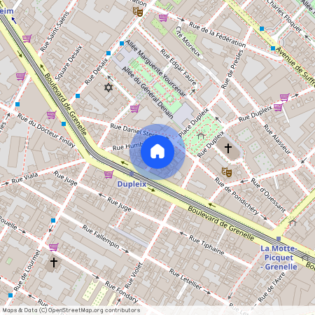 Building Rue Auguste Bartholdi - checkmyguest - 1349592, Rue Auguste Bartholdi, Paris