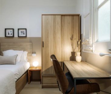 Room in a shared 4-bedroom apartment for rent in La Sagrada Família. - Foto 5