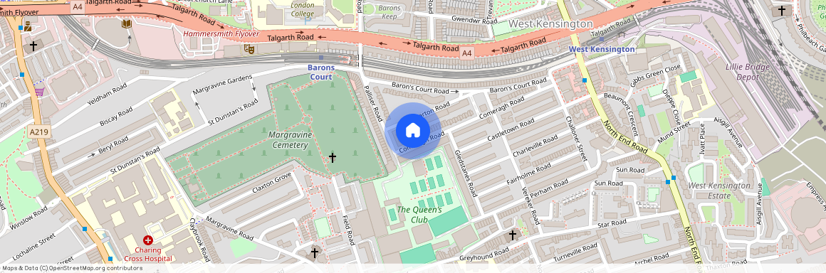 74 Comeragh Road, London W14