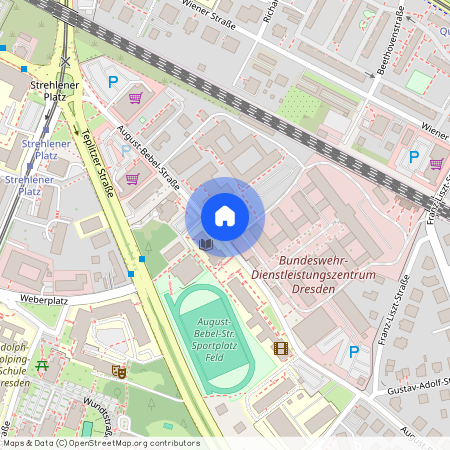 August-Bebel-Straße 17C, 01219 Dresden - Seevorstadt-Ost/Großer Garten