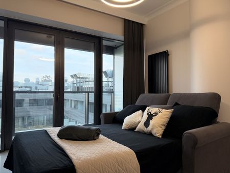 Stylowa kawalerka z balkonem w Hanza Tower! - Zdjęcie 5