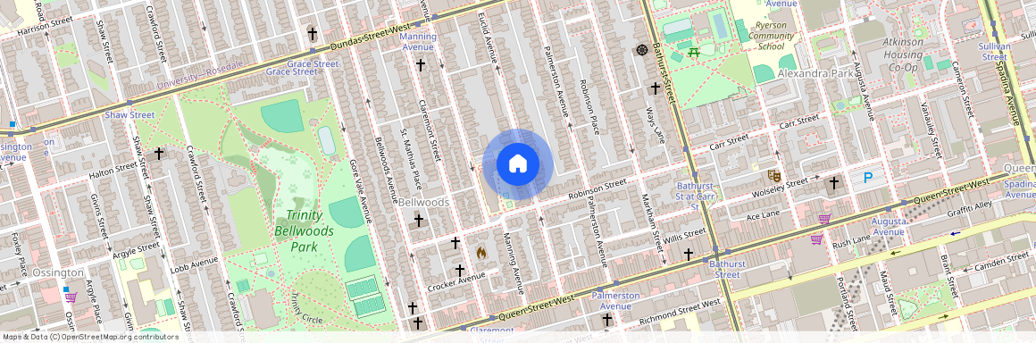 90 Euclid Avenue Unit# Basement, Toronto