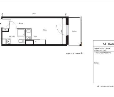 Location Appartement 1 pièce 18m² NIMES 30000 - Photo 5