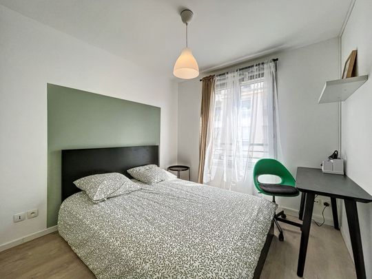 CHAMBRE COLOCATION - T4 MEUBLE - 63 m2 - 69100 VILLEURBANNE - Photo 1