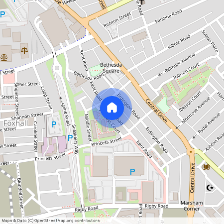 Kent Road, Blackpool, Lancashire