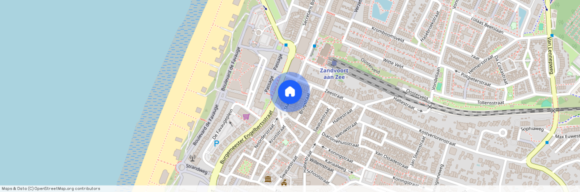 Centrum, 2042 LE, Stationsstraat, Zandvoort