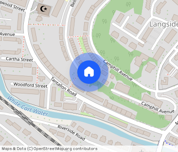 1 bed flat to rent in Bellwood Street, Glasgow, G41 - Photo 1