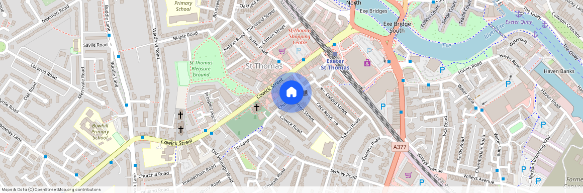 Church Road, St. Thomas, EX2