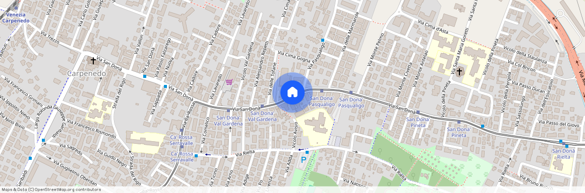 Venezia, Via S. Donà - Carpenedo