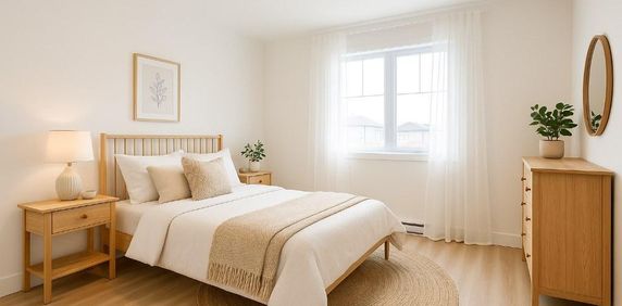 NOUVEAU ! Logement Neuf St-Jean Chrysostome, 7 1/2. 4 Chambre à louer. Sans voisins arrière. Location - Photo 2