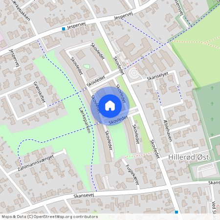 Skovledet 103H, st. 2, 3400 Hillerød