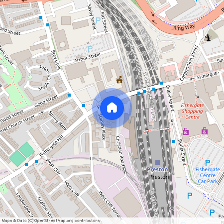 1 Bed Flat To Let on Christian Road, Preston