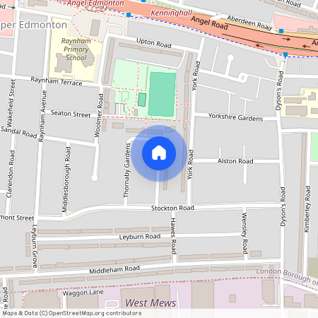 Thornaby Gardens, Edmonton, London, N18
