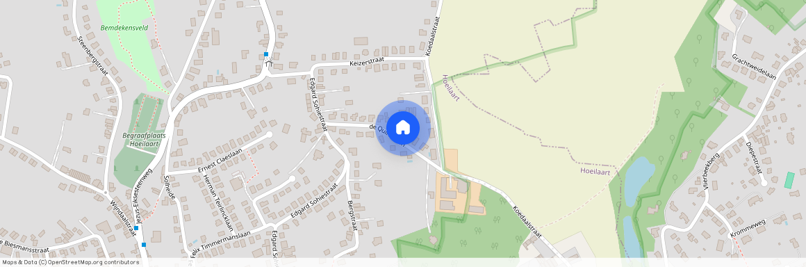 de Quirinilaan 7, 1560 Hoeilaart