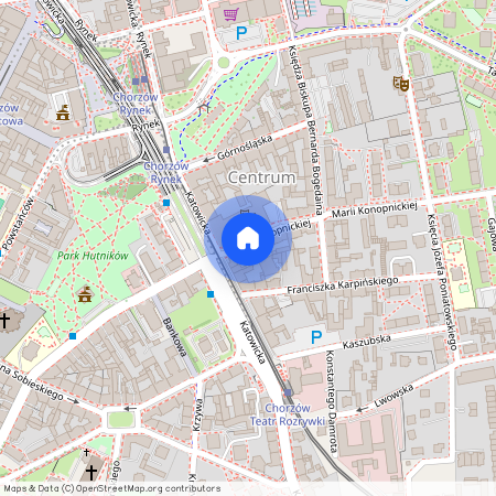 ul. Katowicka, Centrum, Chorzów, śląskie