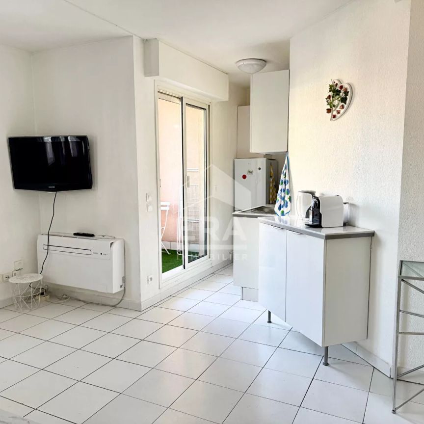 Cannes la bocca, Location 2 pièces meublé - Photo 1