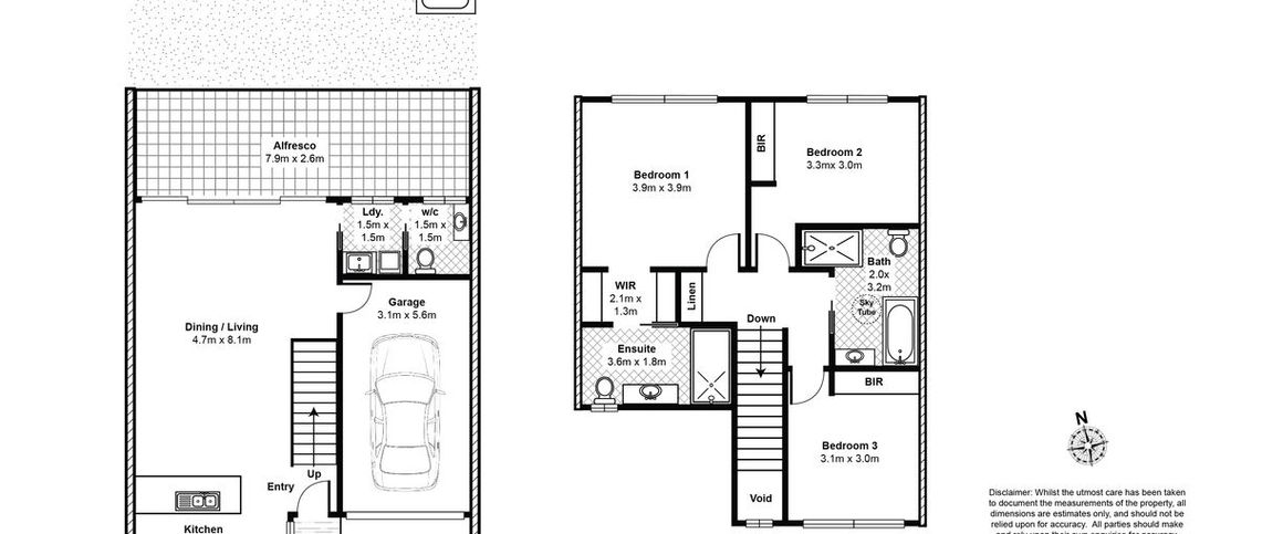 3-Bedroom Modern Townhouse! - Photo 1