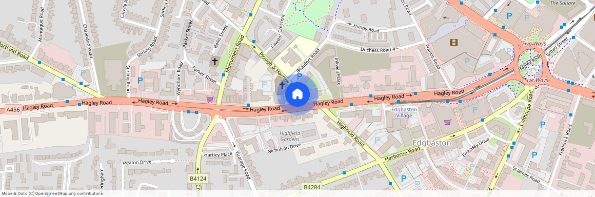 Hagley Road, Birmingham, West Midlands, B16