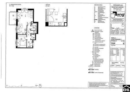 Großzügige 2-Zimmerwohnung mit Freifläche - Leben in der Seestadt! - Foto 4
