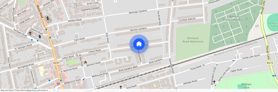 Osmond Gardens, WALLINGTON