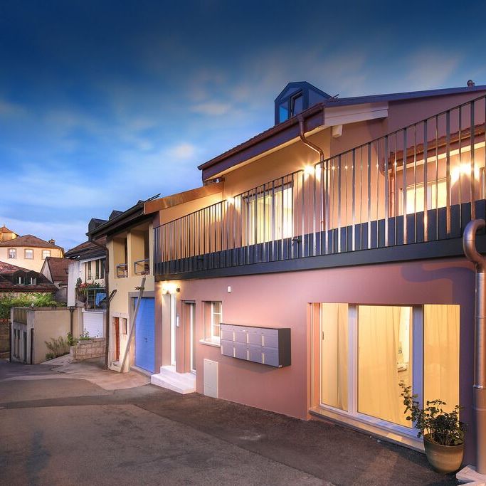 3.5 pièces mansardés au coeur de la vielle ville d'Aubonne - Foto 2