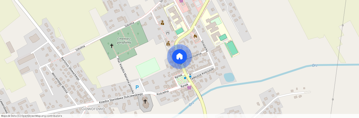 ul. Ostrołęcka, Goworowo, Goworowo, ostrołęcki, mazowieckie