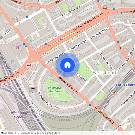 Earl's Court, Nevern Square, SW5 9PF, London