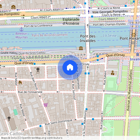 4 Rue Surcouf, 75007 Paris, France