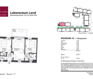 Lebensraum Lend - Generationenwohnhaus Babenbergerstraße 130, 3-Zim... - Photo 2