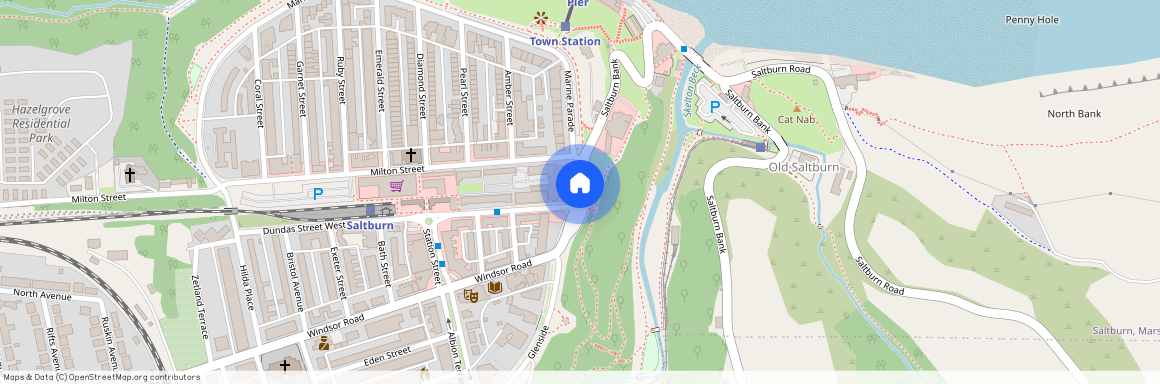 Marine Parade, Saltburn-By-The-Sea