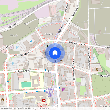 ul. Portowa, Śródmieście, Gdynia, pomorskie