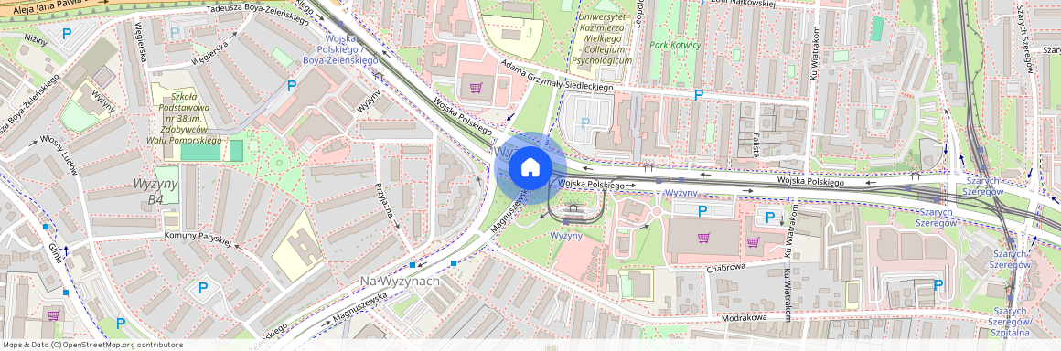 ul. Wojska Polskiego, Bydgoszcz, Wzgórze Wolności