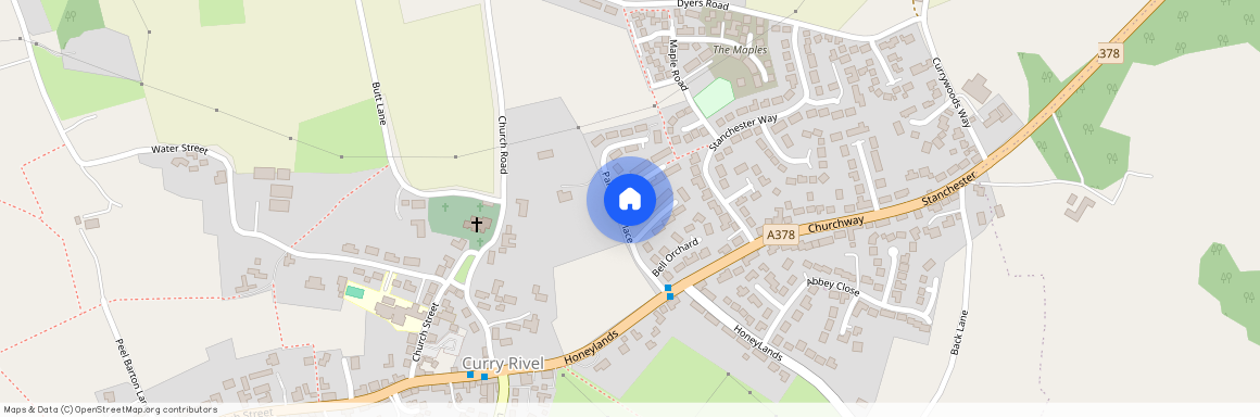 High Street, Curry Rivel, Langport, Somerset, TA10