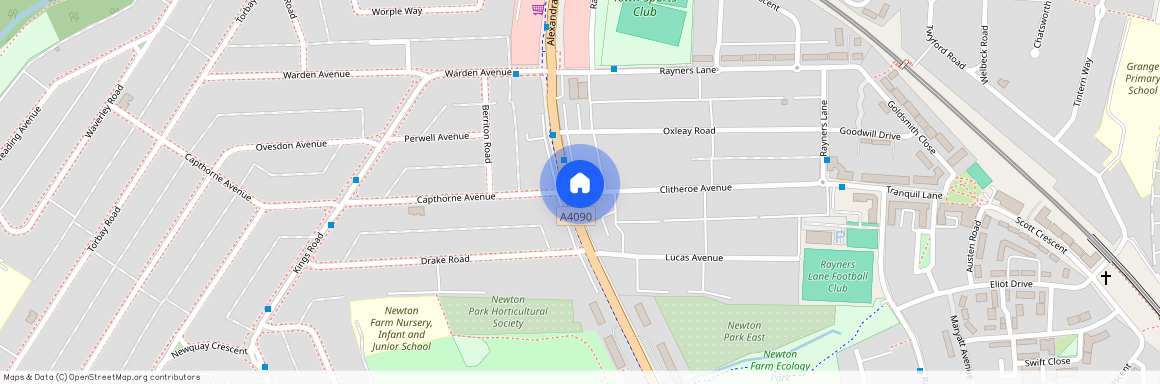 HA2 9EB, Raynerse