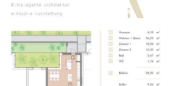 3-Zimmer Wohnung mit Balkon und Einbauküche - Foto 3