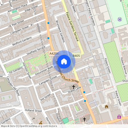 Vicarage Gardens, Kensington, W8