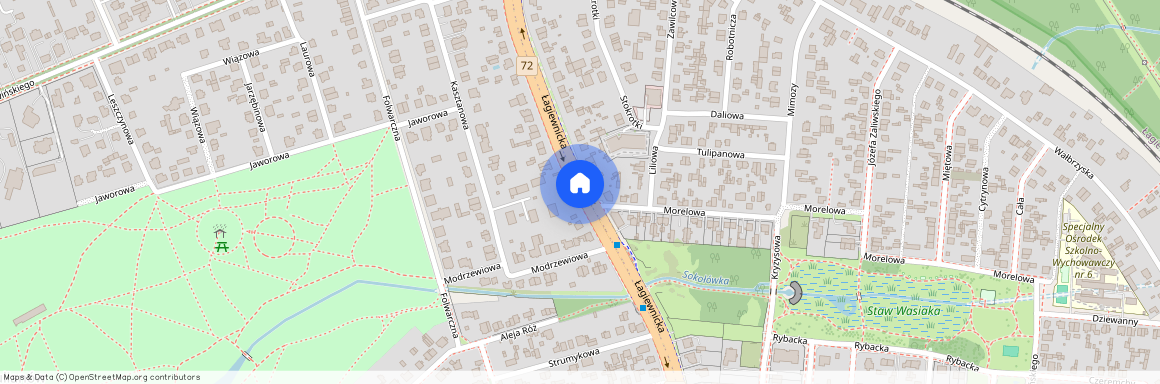 ul. Łagiewnicka, Marysin, Bałuty, Łódź, łódzkie