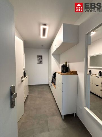 Wohn’ dich glücklich: Wunderschöne 3-Zimmer-Neubauwohnung in Ebelsberg mit sonniger Loggia, praktischem Abstellraum, heller Raumaufteilung und eigenem Tiefgaragenplatz für maximalen Komfort! - Photo 2