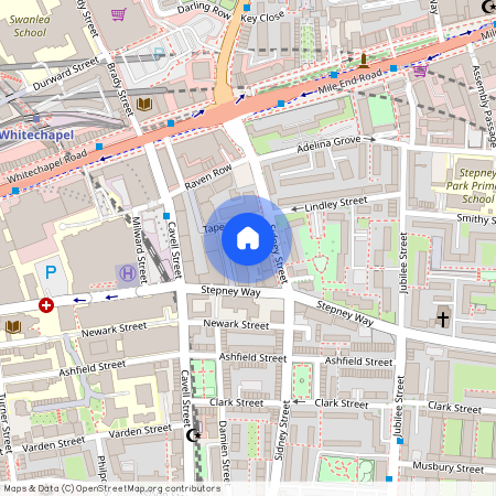 Georgette Apartments, Cendal Crescent, E1
