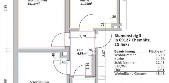 Altbauwohnung in der Gartenstadt - Photo 2