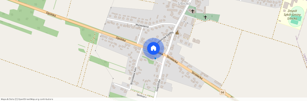 Izbicko, Izbicko, strzelecki, opolskie